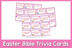 65 Easter Bible Trivia Questions: Free Download