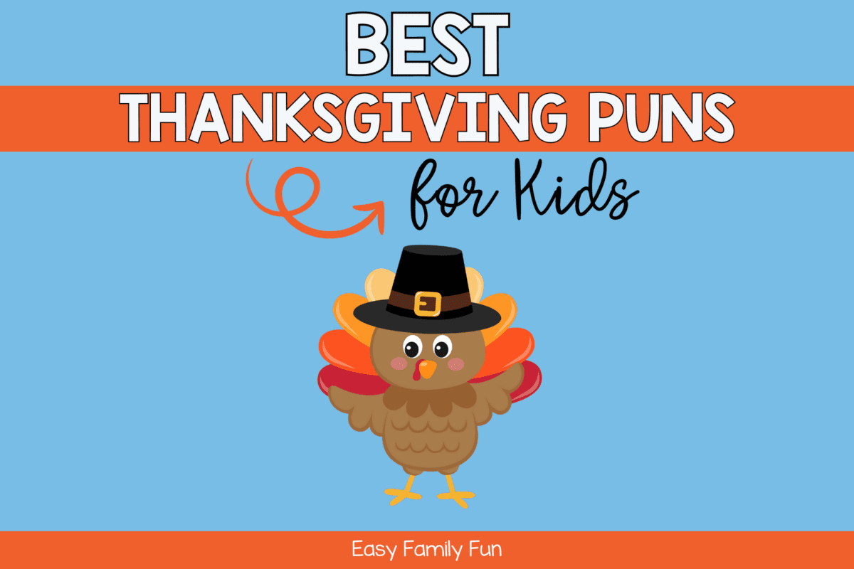160 Thanksgiving Puns - Easy Family Fun- Games, Trivia, and Jokes