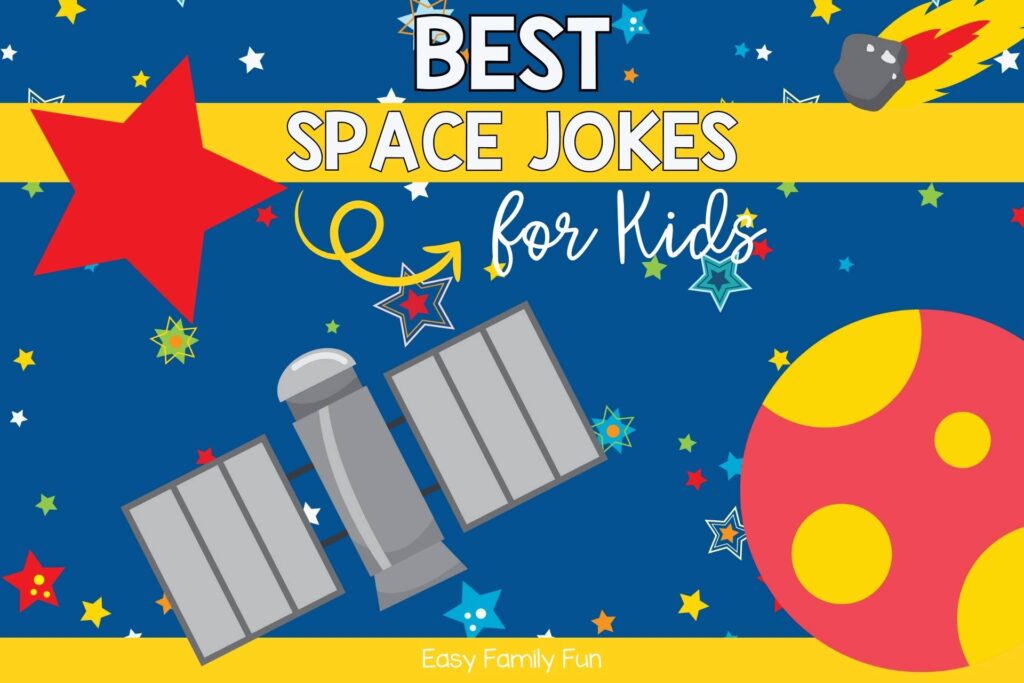 best space jokes for kids graphic