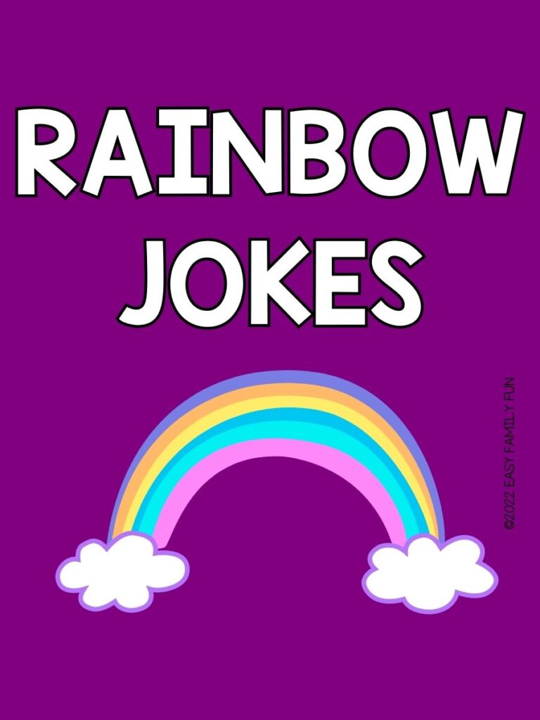 50+ Best Rainbow Jokes That Brighten Everyone's Day - Easy Family Fun ...