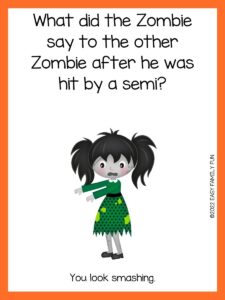 125 Clean Zombie Jokes For Kids That Will Really Spook