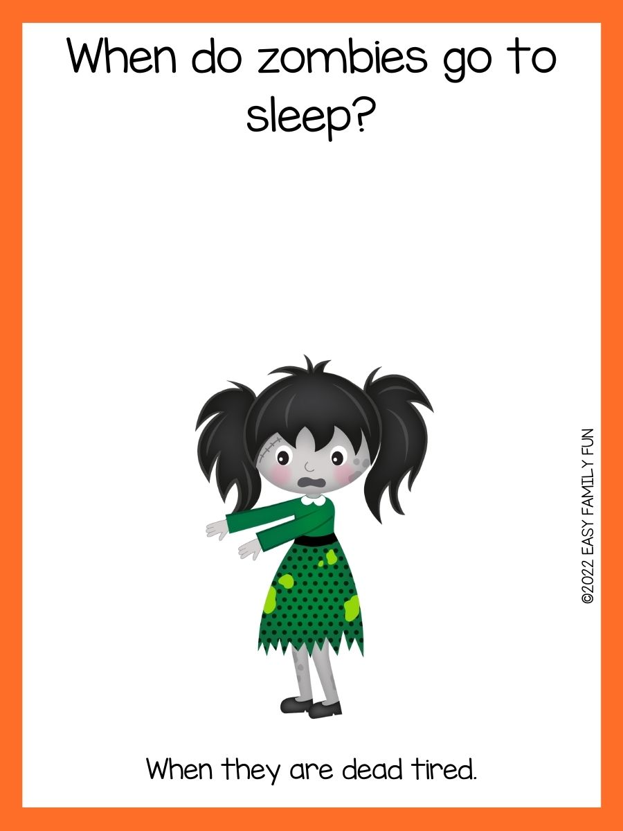 125 Clean Zombie Jokes For Kids That Will Really Spook