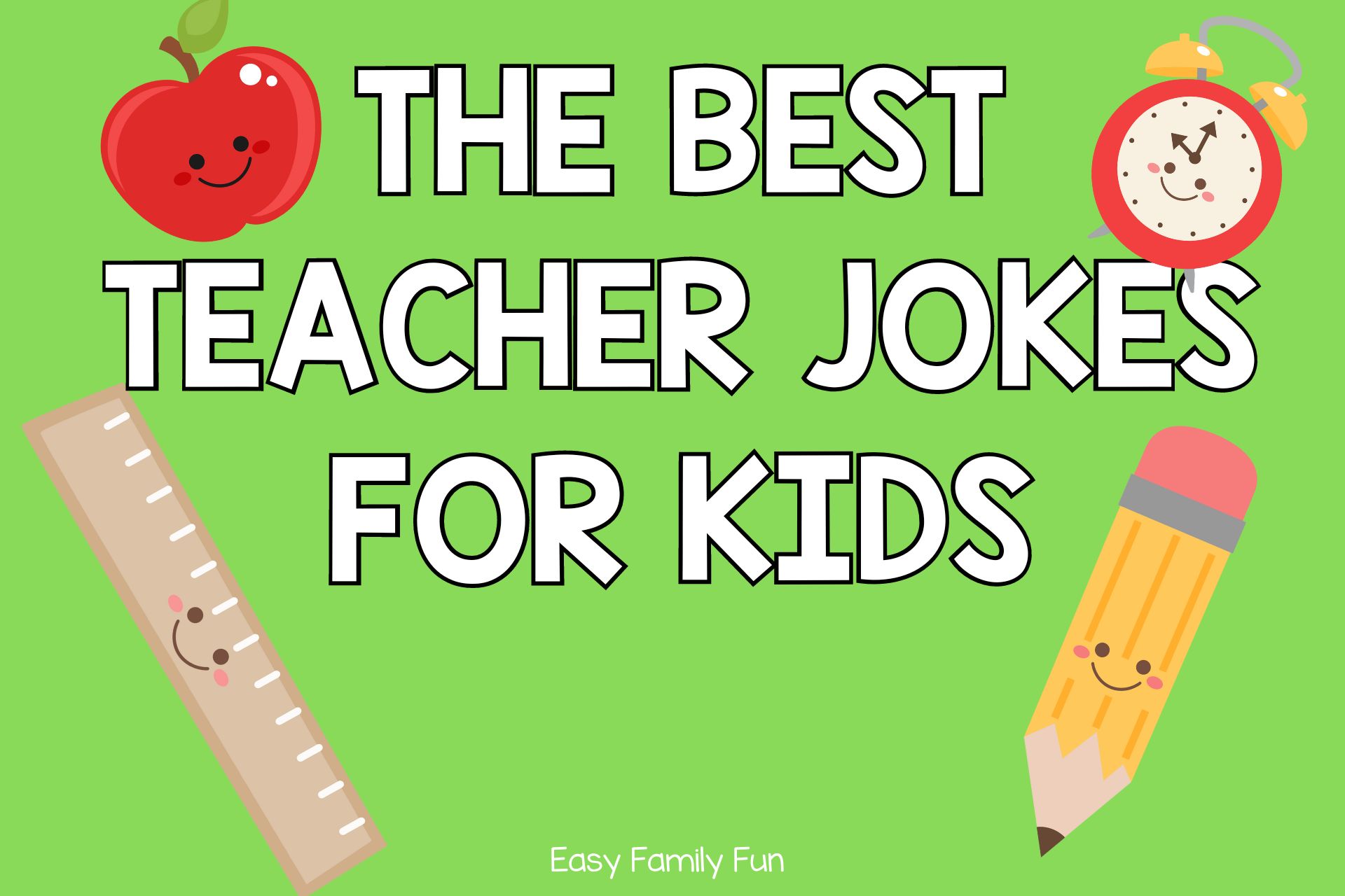 Funny Teacher Jokes For Kids