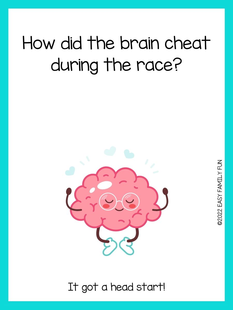 Brain Jokes For Kids Easy Family Fun Games, Trivia, and Jokes