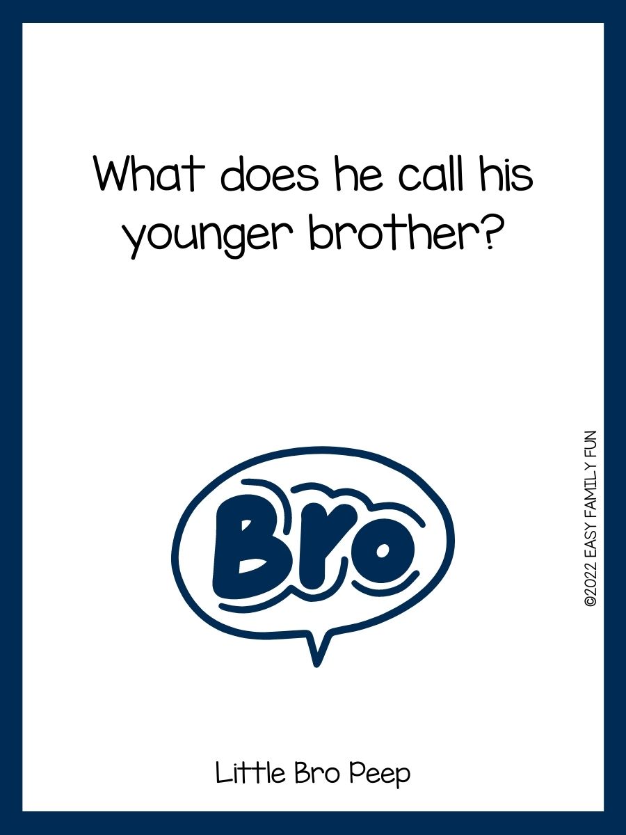 255+ Bro Puns that are Bro-Tastic! - Easy Family Fun- Games, Trivia ...
