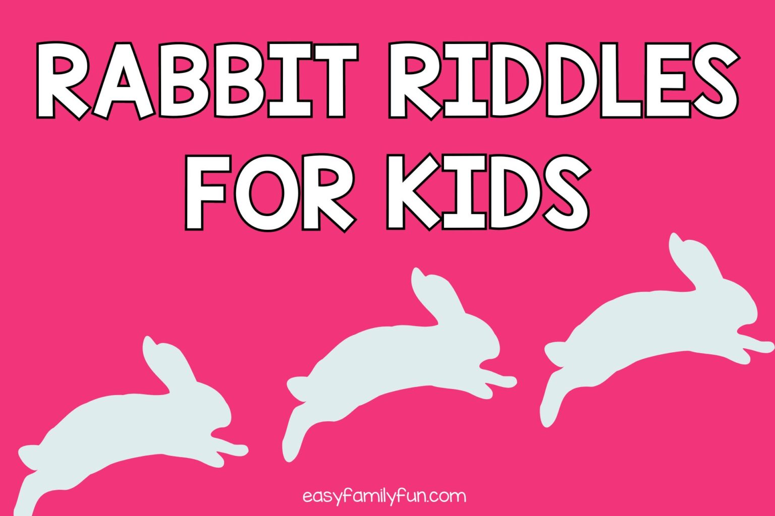 65 The Best Rabbit Riddles For Kids That Make You Hop!
