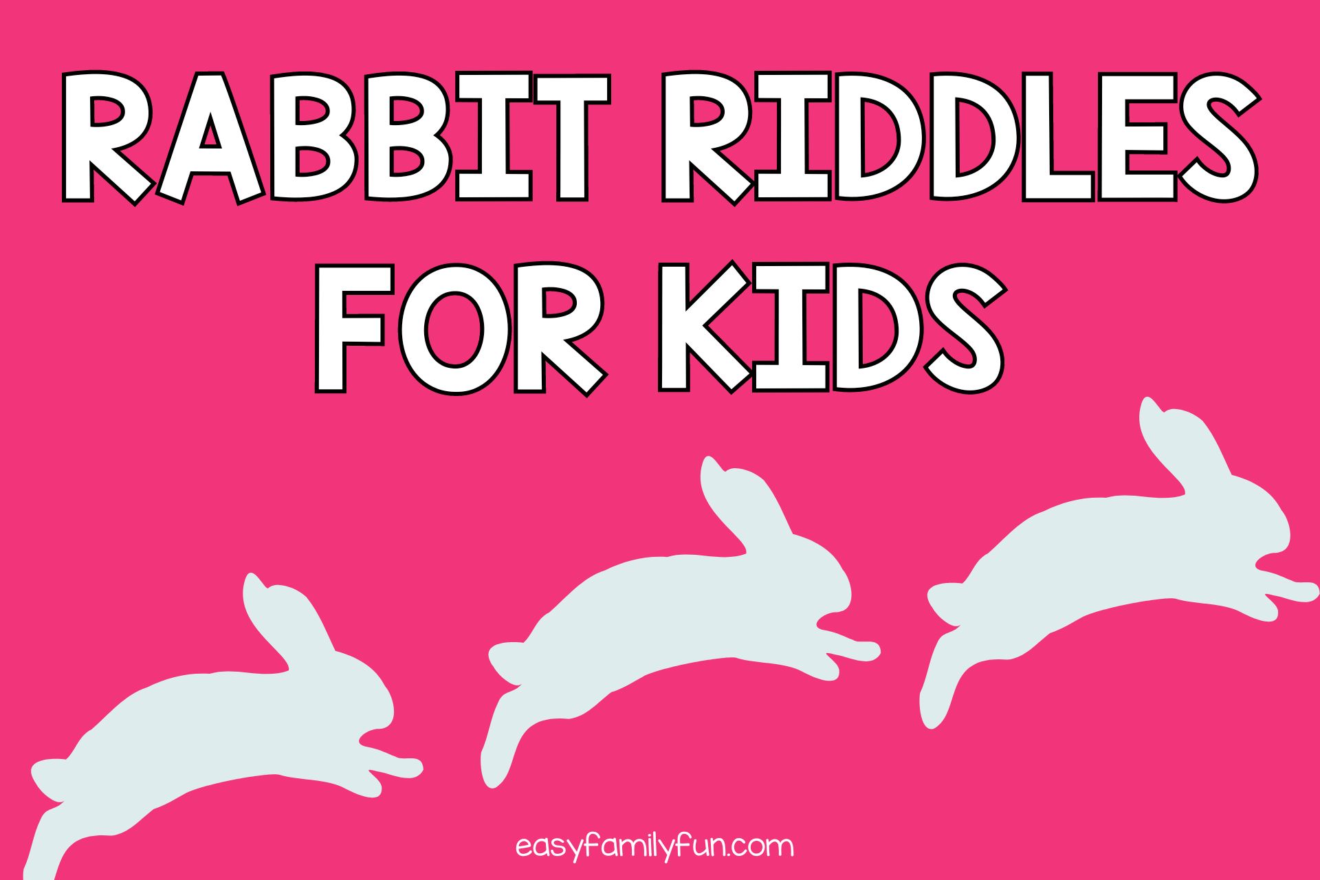 65 The Best Rabbit Riddles For Kids That Make You Hop!