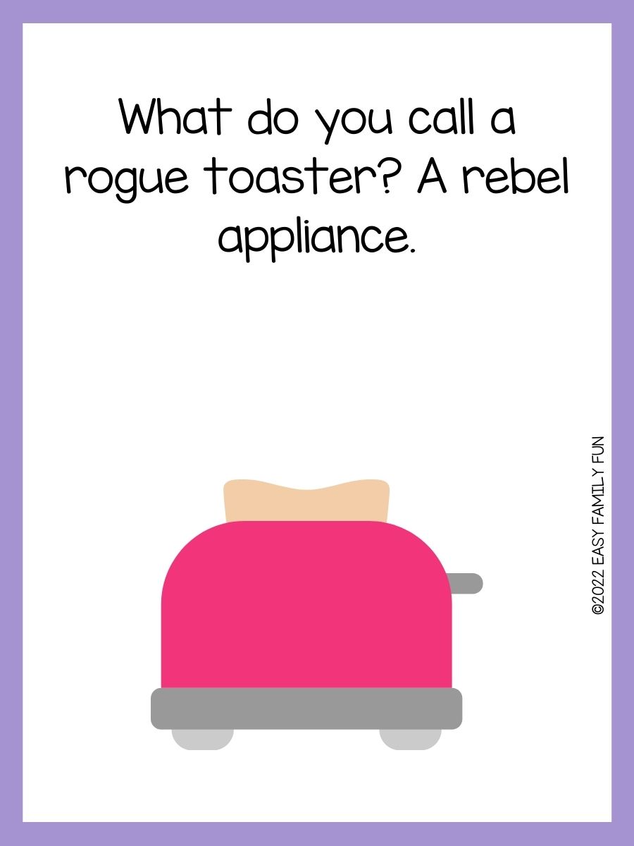 50 Toaster Puns Easy Family Fun Games, Trivia, and Jokes