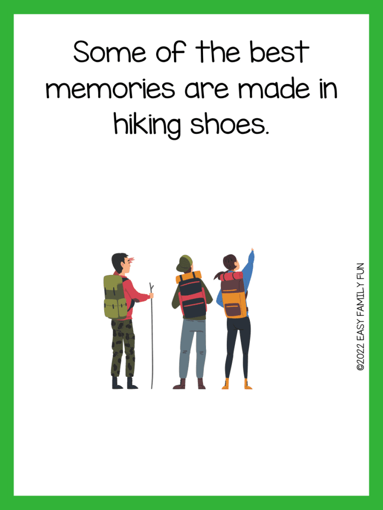 hiking pun for kids