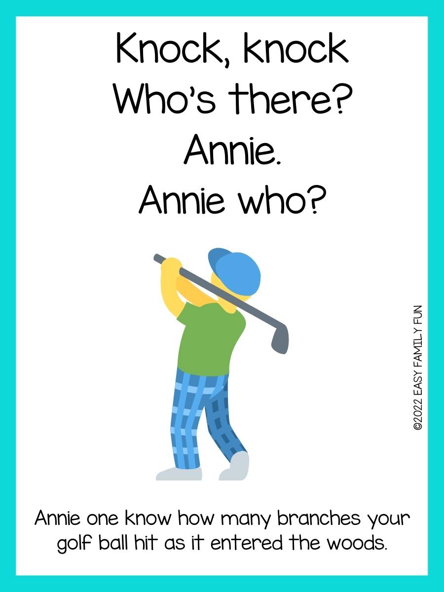 40 Golf Knock Knock Jokes That Are TeeRific