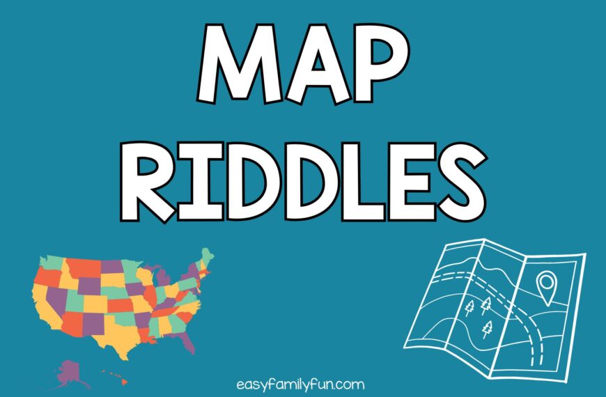 The Best Map Riddles with Answers