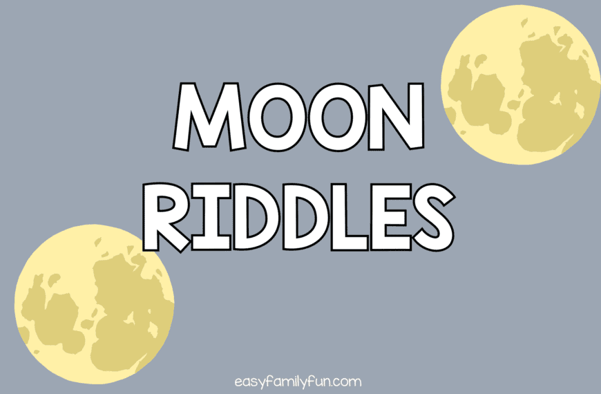 40 Moon Riddles