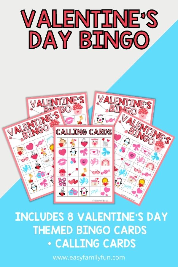 Free Valentine's Day Bingo Cards