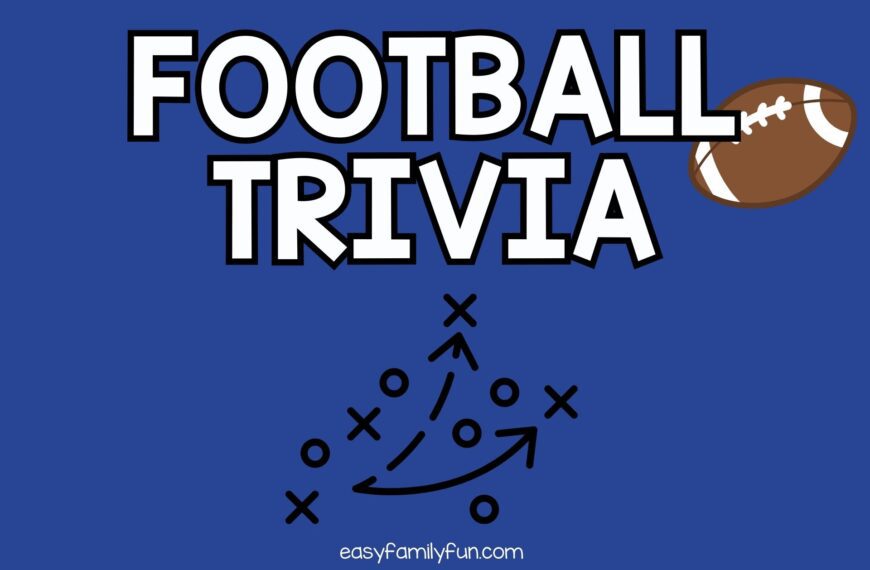 50 Best Football Trivia Questions for Kids