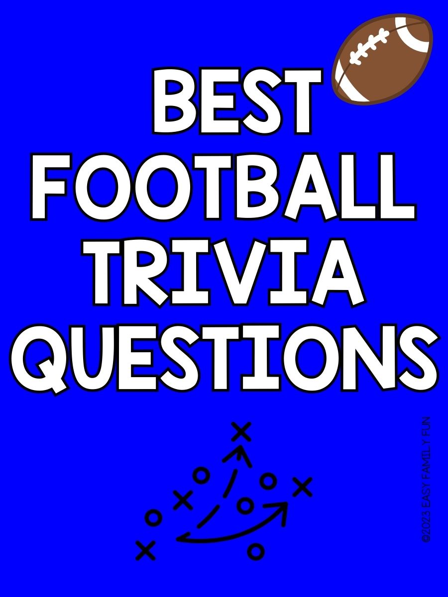 50 Best Football Trivia Questions for Kids