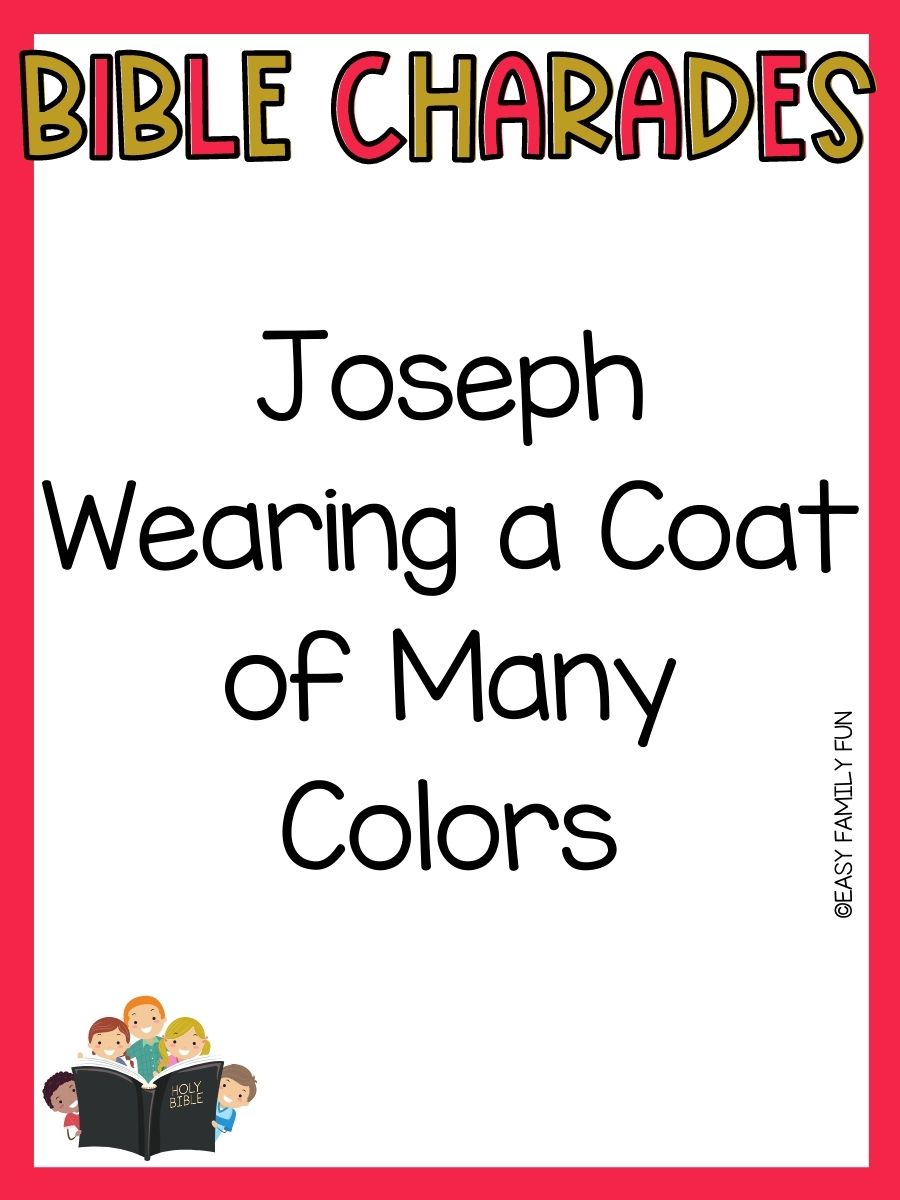 99+ Best Bible Charades Ideas With Printable Cards