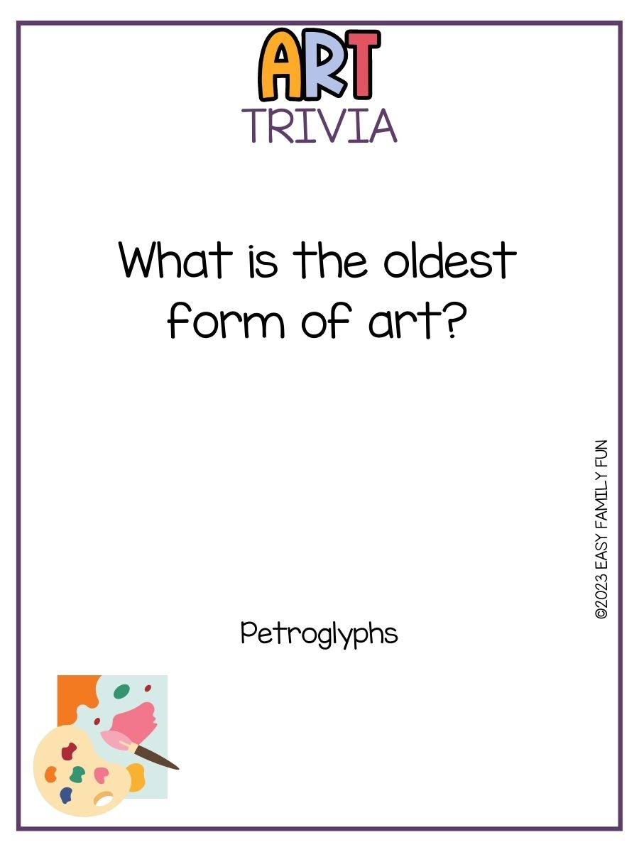 150 Amazing Art Trivia Question and Answers