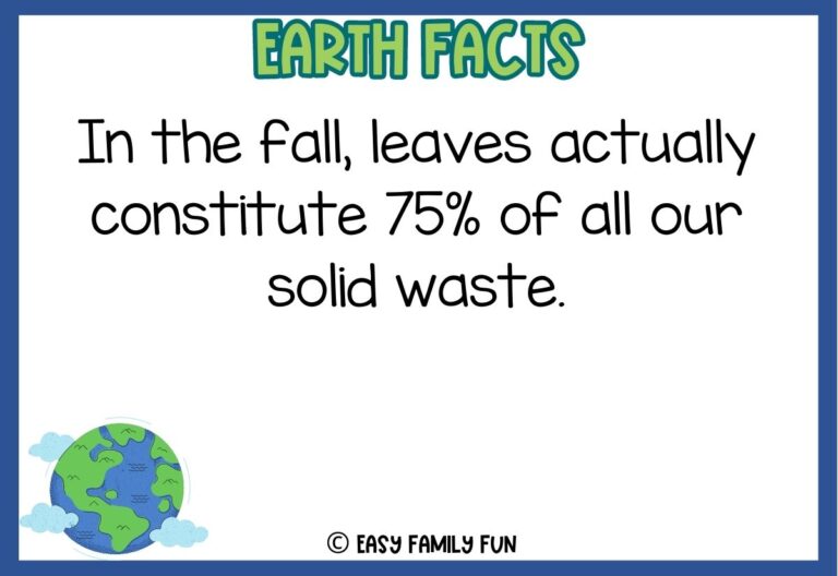 100 FUN FACTS ABOUT EARTH visual data 7