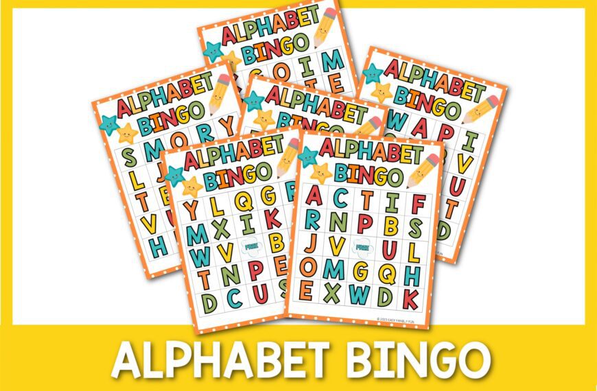 Fun and Exciting Alphabet Bingo Cards for All Ages