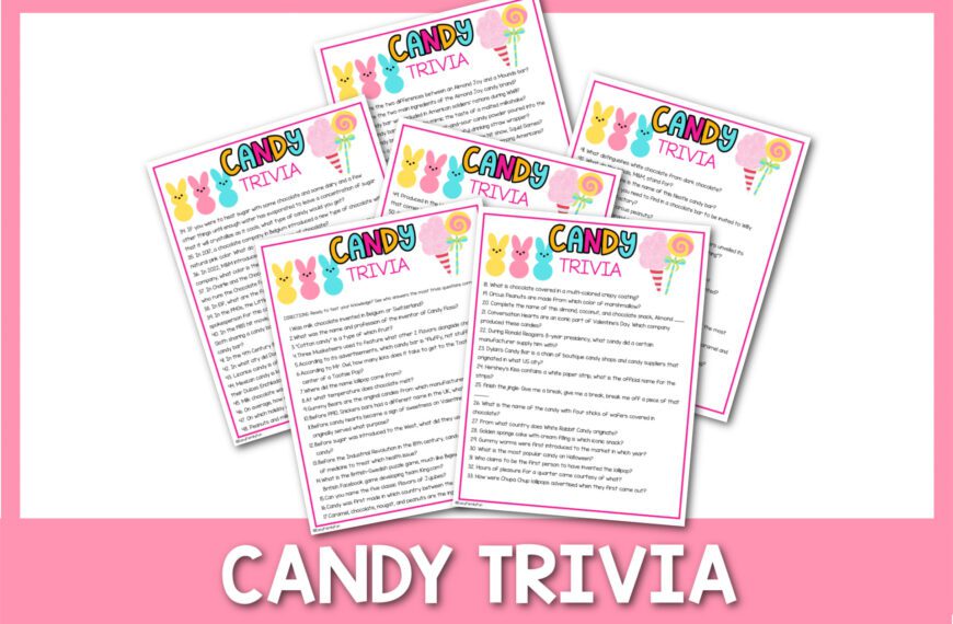 188 Super Sweet Candy Trivia Questions and Answers