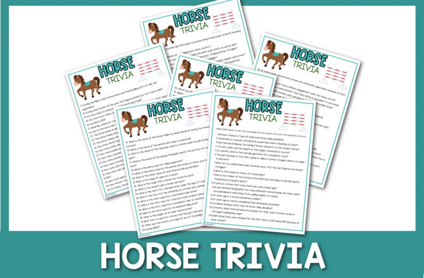 100 Best Horse Trivia Questions and Answers