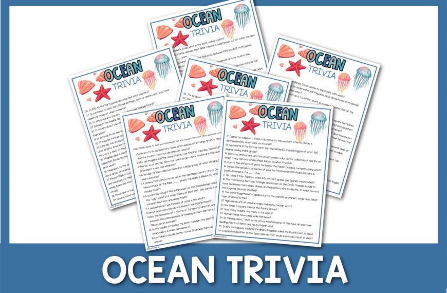 78 Fascinating Ocean Trivia Question and Answers