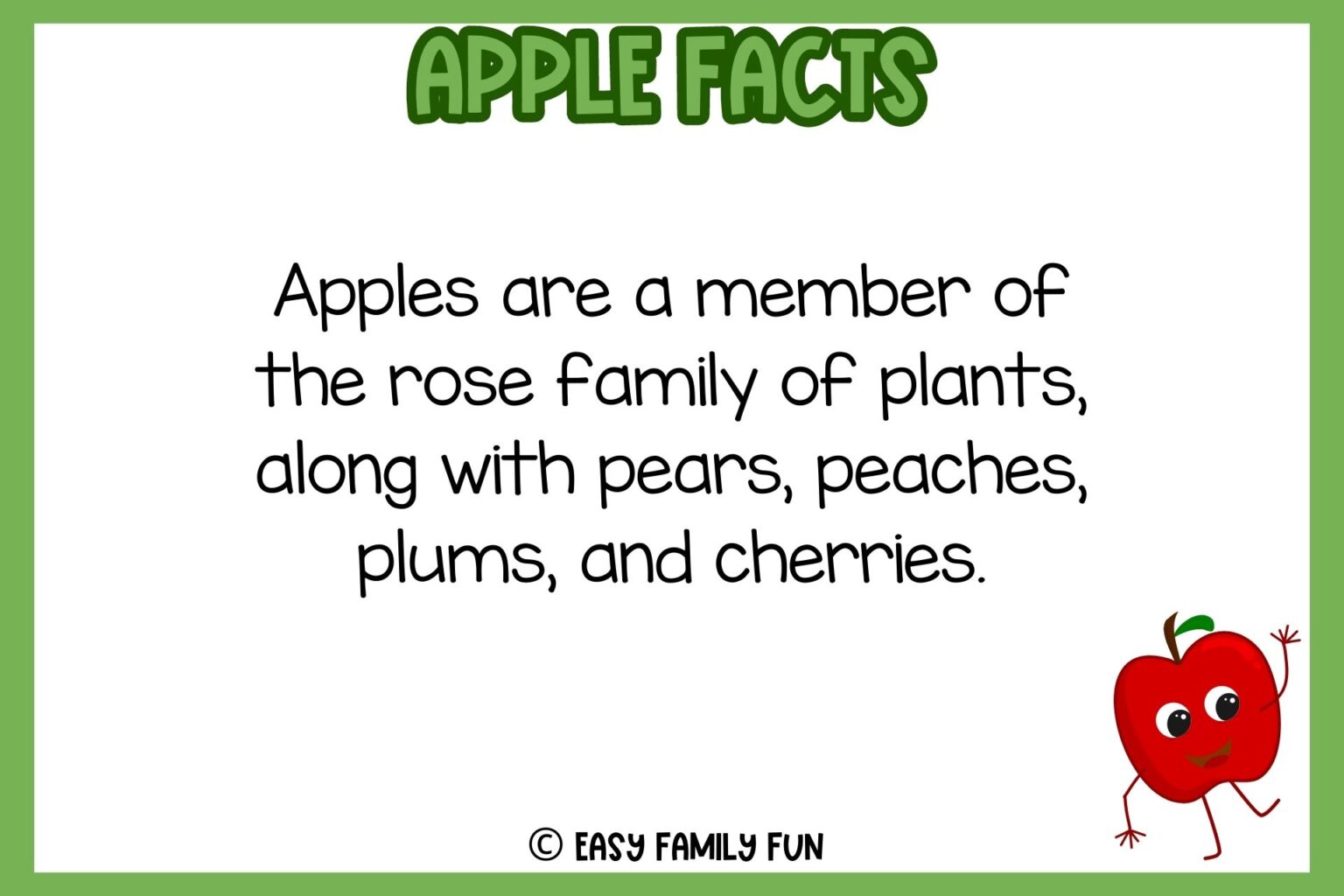 FUN FACTS ABOUT APPLES FOR KIDS visual data 2
