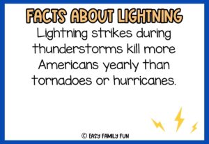 79 Electrifying Facts about Lightning [Free Fact Cards]