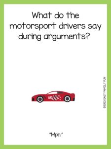I Racing R Jokes 145 Best Racing Jokes That Zoom With Laughter