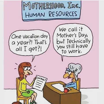 Mother’s Day Funny Memes about leave 