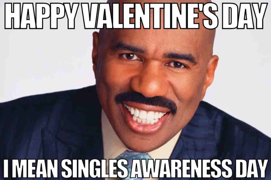 Valentine’s Day Memes about single awareness day
