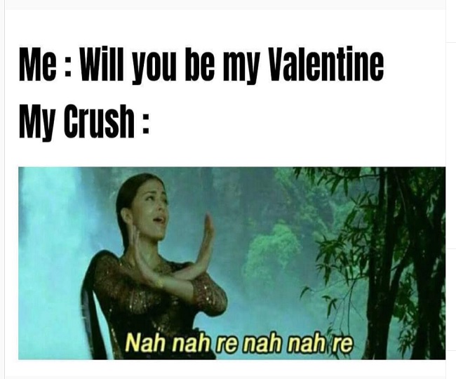 Valentine’s Day Memes about asking crush