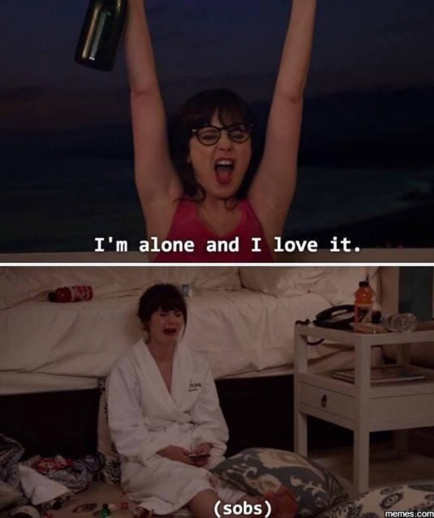 Valentine’s Day Memes about being alone