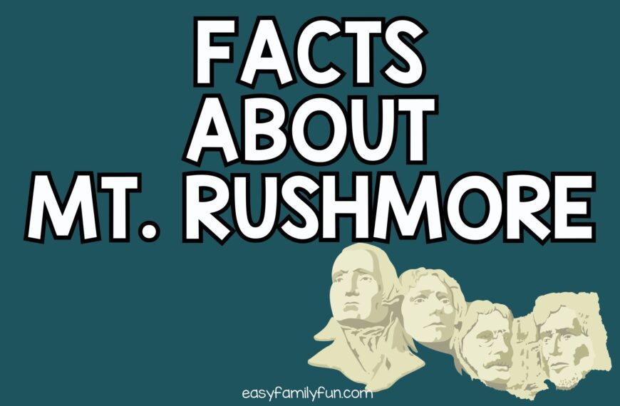 Mt. Rushmore Facts: Carving History in Stone [Free Fact Cards]