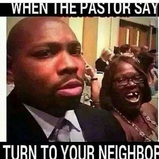 Funny Church memes about neighbor