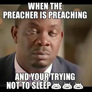 Funny Church memes about trying to to fall asleep