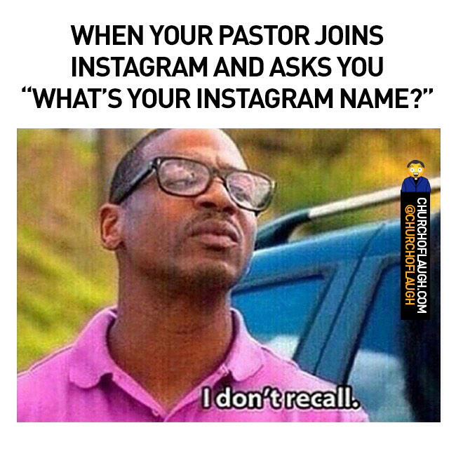 Funny Church memes about instagram