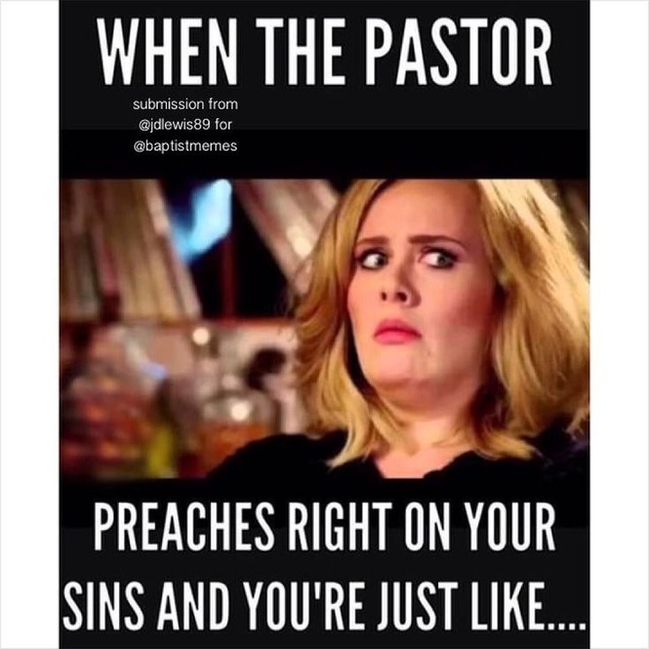 Funny Church memes about pastor preaches