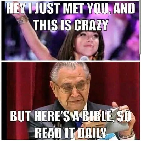 Funny Church memes about bible