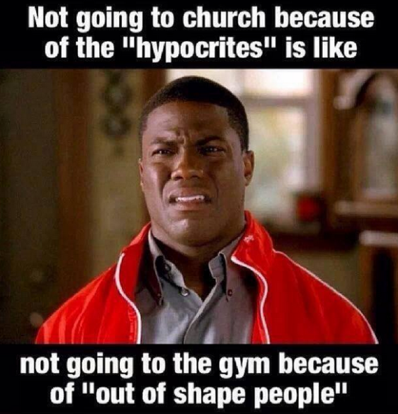 Funny Church memes about hypocrites