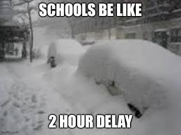 Snow Memes about school be like