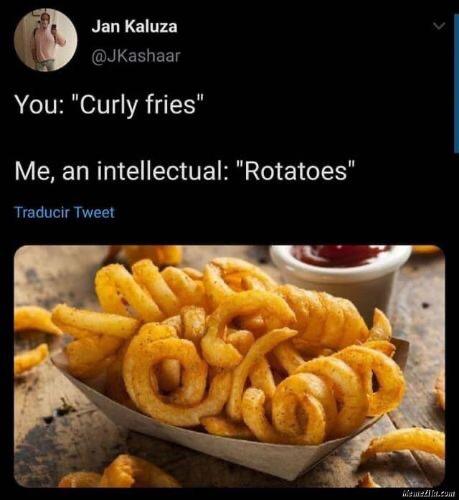 Funny Food Memes about curly fries