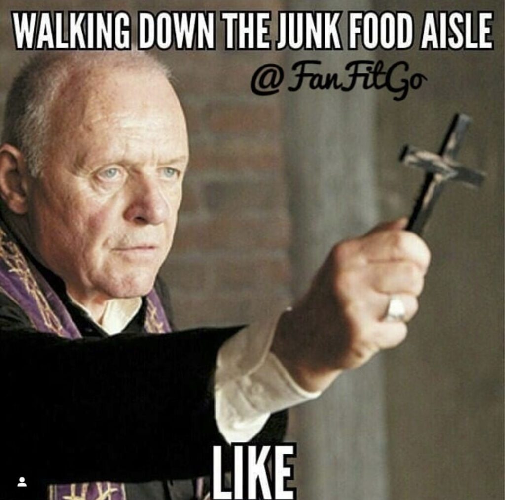Funny Food Memes about  junk food aisle